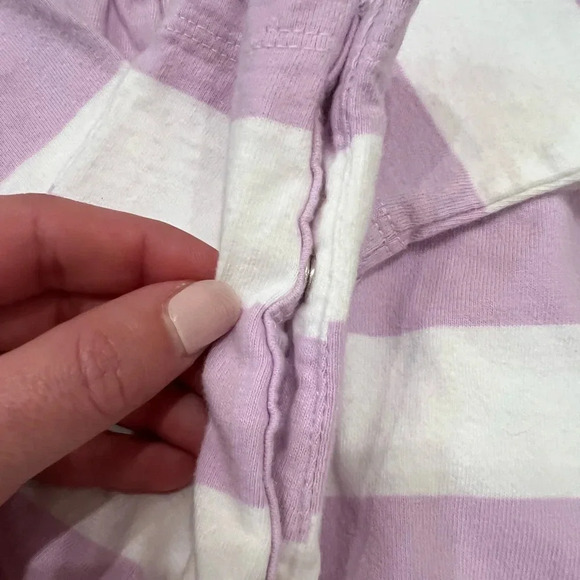Ralph Lauren Purple Striped Onesie - Picture 4 of 4